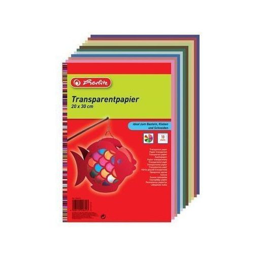 HERLITZ Transzparenspapír 20x30cm 10 ív