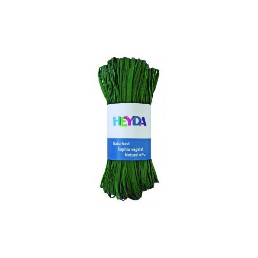 Raffia 50g, Sötétzöld