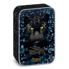 ARS UNA többszintes tolltartó Black Panther