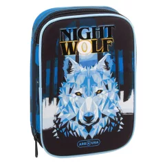 ARS UNA többszintes tolltartó Nightwolf