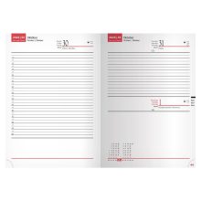 Agenda A/5 napi, Picture, 2026. évi, Magnólia