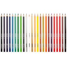 KORES színesceruza háromszögletű Triangular 24db