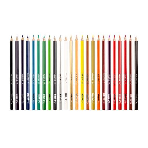 KORES színesceruza háromszögletű Triangular 24db