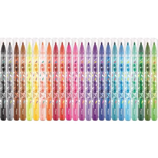 MAPED Filctoll készlet, 24 darabos, kimosható, Mini Cute 