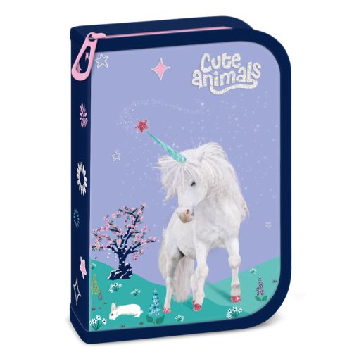 ARS UNA Anatómiai iskolatáska szett, Cute Unicorn, Unikornis, 3 részes