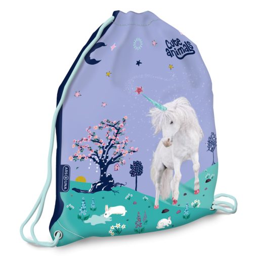 ARS UNA Anatómiai iskolatáska szett, Cute Unicorn, Unikornis, 3 részes