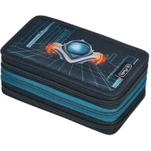 HERLITZ tolltartó 3 emeletes, Cosmic, töltött, 31 részes