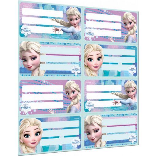 Lizzy Card füzetcímke Frozen 8 címke/lap