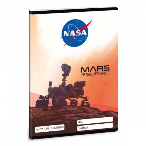 ARS UNA füzet A/5 32 lapos II. osztályos vonalas, NASA 16-32