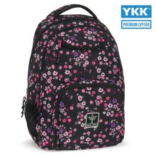 ARS UNA Hátizsák AU-6 iskolatáska szett, Pearl Blossom Black, 3 részes