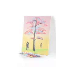 EDDING 5400 AKRIL MARKER 3D DOUBLE LINER (2-3 MM/5-10 MM), Traffic Yellow
