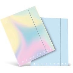 PIGNA Monocromo Pastel gumis mappa A/4, 1cm