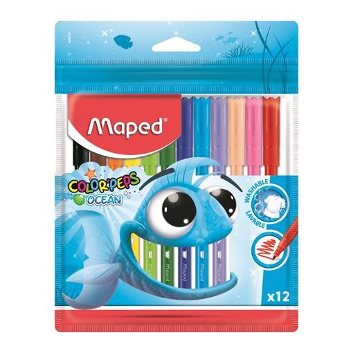 MAPED Color'Peps Ocean 12db kimosható filctoll