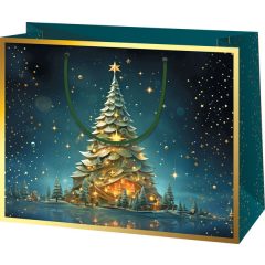 Karácsonyi dísztasak - közepes fekvő