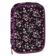 ARS UNA Hátizsák AU-2 iskolatáska szett, Pearl Blossom Black, 3 részes