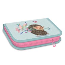 ARS UNA töltött tolltartó kihajtható írószertartóval Fresh Flowers