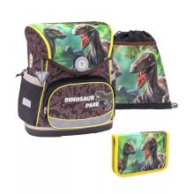 BELMIL Iskolatáska szett, Compact, Dinosaur Park