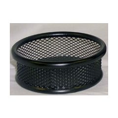 Fémhálós gemkapocstartó, fekete