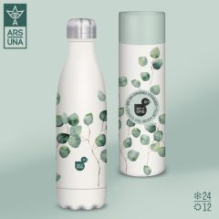 Ars Una duplafalú fémkulacs 500ml, Botanic Leaf