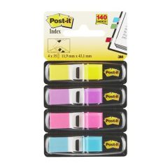 Post-it jelölőcímke 4db 12mmx44mm