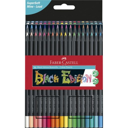 FABER-CASTELL Black Edition színesceruza 36db