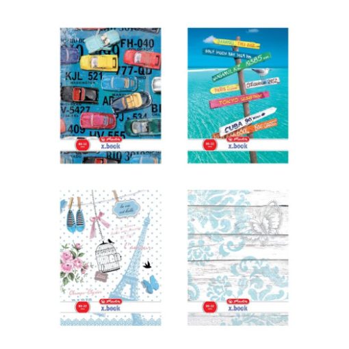 HERLITZ füzet A/5 32 lapos Mix 20-32 sima