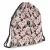   ARS UNA Hátizsák Ergonomikus iskolatáska szett, Flowery Pink, 3 részes