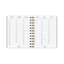 PlanAll Midi Határidőnapló, agenda heti B6 spirálozott 2026. évi - Doggo