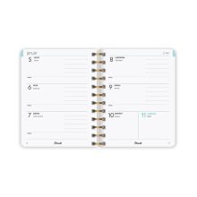 PlanAll Midi Határidőnapló, agenda heti B6 spirálozott 2026. évi - Doggo