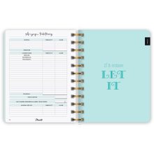 PlanAll Midi Határidőnapló, agenda heti B6 spirálozott 2026. évi - Doggo