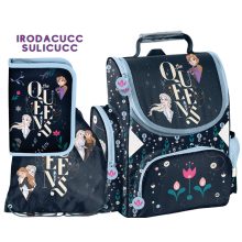 Iskolatáska szett Paso, Jégvarázs, Frozen, Queen