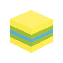Post-it 51x51mm 400lap, Lime