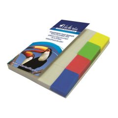 Jelölőcimke VICTORIA műanyag, 20x50mm 4x40 cimke/csomag