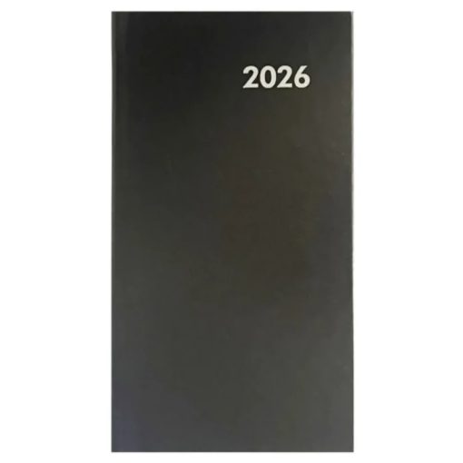Zsebnaptár, haránt, Alisca, Szekszárd, 2026. évi, Szürke