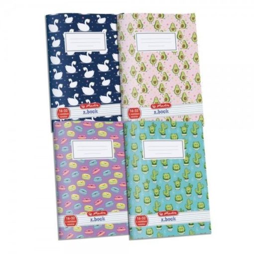 HERLITZ füzet A/5 32 lapos Girls 16-32 II. osztályos vonalas