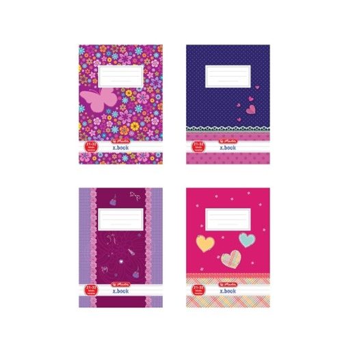 HERLITZ füzet A/5 32 lapos Girls 16-32 II. osztályos vonalas