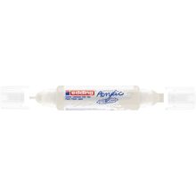 EDDING 5400 AKRIL MARKER 3D DOUBLE LINER (2-3 MM/5-10 MM), Traffic White