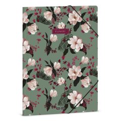 ARS UNA gumis mappa A/4 Flowery Green