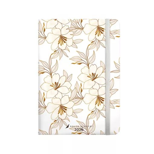 Dolce Blocco Secret Diary 2026. évi - Golden Blossom