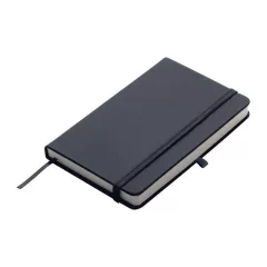 Notesz A/6, gumipánttal, fekete
