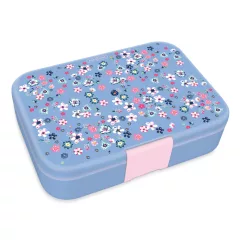 ARS UNA Premium osztott uzsonnás doboz Pearl Blossom Blue